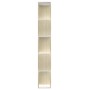 Estantería/divisor espacios blanco y roble sonoma 80x24x159 cm de , Librerías y estanterías - Ref: Foro24-800104, Precio: 67,...