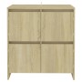 Aparadores 2 uds madera de ingeniería roble Sonoma 70x41x75 cm de , Aparadores - Ref: Foro24-3098091, Precio: 162,12 €, Descu...