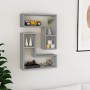 Estante pared 2 uds madera contrachapada gris Sonoma 50x15x50cm de , Estantes y estanterías - Ref: Foro24-826642, Precio: 27,...