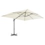 Sombrilla jardín voladiza con palo de aluminio arena 400x300 cm de , Sombrillas - Ref: Foro24-44633, Precio: 350,03 €, Descue...