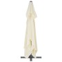 Sombrilla jardín voladiza con palo de aluminio arena 400x300 cm de , Sombrillas - Ref: Foro24-44633, Precio: 350,03 €, Descue...