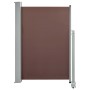 Toldo lateral retráctil de jardín marrón 120x300 cm de , Sombrillas - Ref: Foro24-48343, Precio: 85,32 €, Descuento: %