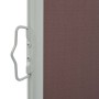 Toldo lateral retráctil de jardín marrón 120x300 cm de , Sombrillas - Ref: Foro24-48343, Precio: 85,32 €, Descuento: %