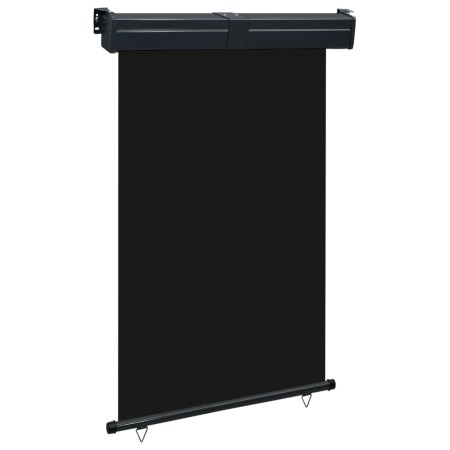 Toldo lateral de balcón negro 125x250 cm de , Sombrillas - Ref: Foro24-48418, Precio: 64,64 €, Descuento: %