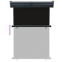 Toldo lateral de balcón negro 125x250 cm de , Sombrillas - Ref: Foro24-48418, Precio: 64,64 €, Descuento: %