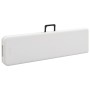 Bancos de jardín plegables 2 unidades 180 cm HDE blanco de , Bancos de jardín - Ref: Foro24-48830, Precio: 88,66 €, Descuento: %