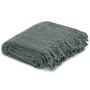 Manta de algodón verde oscuro 160x210 cm de , Mantas - Ref: Foro24-133759, Precio: 41,67 €, Descuento: %