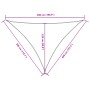 Toldo de vela triangular tela Oxford azul 3x4x5 m de , Sombrillas - Ref: Foro24-135558, Precio: 25,53 €, Descuento: %