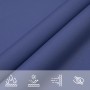 Toldo de vela triangular tela Oxford azul 6x6x6 m de , Sombrillas - Ref: Foro24-135570, Precio: 44,44 €, Descuento: %