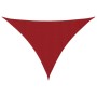 Toldo de vela triangular tela Oxford rojo 4x5x5 m de , Sombrillas - Ref: Foro24-135674, Precio: 32,08 €, Descuento: %