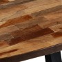 Mesa de centro ovalada de teca maciza reciclada 120x60x30 cm de , Mesas de centro - Ref: Foro24-245417, Precio: 161,58 €, Des...