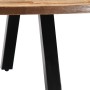 Mesa de centro ovalada de teca maciza reciclada 120x60x30 cm de , Mesas de centro - Ref: Foro24-245417, Precio: 161,58 €, Des...