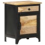 Mesita de noche de madera maciza de mango 40x30x50 cm de , Mesitas de noche - Ref: Foro24-289102, Precio: 94,00 €, Descuento: %