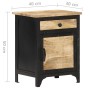 Mesita de noche de madera maciza de mango 40x30x50 cm de , Mesitas de noche - Ref: Foro24-289102, Precio: 94,00 €, Descuento: %