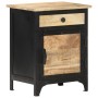 Mesita de noche de madera maciza de mango 40x30x50 cm de , Mesitas de noche - Ref: Foro24-289102, Precio: 94,00 €, Descuento: %