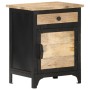 Mesita de noche de madera maciza de mango 40x30x50 cm de , Mesitas de noche - Ref: Foro24-289102, Precio: 94,00 €, Descuento: %