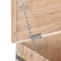 Baúl de madera maciza de acacia 90x40x40 cm de , Baúles de almacenamiento - Ref: Foro24-289638, Precio: 221,42 €, Descuento: %