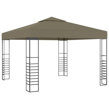 Carpa de jardín con tejado retráctil gris taupe 3x3m 180 g/m² de , Carpas y cenadores - Ref: Foro24-312228, Precio: 233,82 €,...