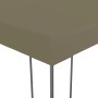 Carpa de jardín con tejado retráctil gris taupe 3x3m 180 g/m² de , Carpas y cenadores - Ref: Foro24-312228, Precio: 233,82 €,...