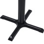 Pata de mesa de bistró hierro fundido negro 56x56x107 cm de , Patas para mesas - Ref: Foro24-325430, Precio: 97,62 €, Descuen...