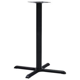 Pata de mesa de bistró hierro fundido negro 76x76x107 cm de , Patas para mesas - Ref: Foro24-325432, Precio: 106,43 €, Descue...
