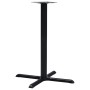 Pata de mesa de bistró hierro fundido negro 76x76x107 cm de , Patas para mesas - Ref: Foro24-325432, Precio: 106,43 €, Descue...