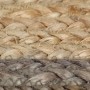 Alfombra hecha a mano de yute con borde gris 240 cm de , Alfombras - Ref: Foro24-343604, Precio: 146,30 €, Descuento: %