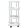 Carrito de limpieza con cesto de almacenaje aluminio de , Contenedores para almacenaje - Ref: Foro24-344379, Precio: 43,73 €,...