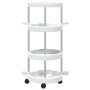 Carrito de limpieza con cesto de almacenaje aluminio de , Contenedores para almacenaje - Ref: Foro24-344379, Precio: 43,73 €,...