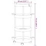 Carrito de limpieza con cesto de almacenaje aluminio de , Contenedores para almacenaje - Ref: Foro24-344379, Precio: 43,73 €,...