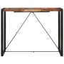 Mesa alta de bar madera maciza reciclada 140x70x110 cm de , Mesas de cocina y de comedor - Ref: Foro24-351719, Precio: 211,31...