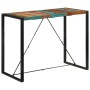 Mesa alta de bar madera maciza reciclada 140x70x110 cm de , Mesas de cocina y de comedor - Ref: Foro24-351719, Precio: 211,31...