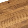 Banco de comedor madera maciza acacia y acero 110x40x46 cm de , Bancos de comedor y cocina - Ref: Foro24-352057, Precio: 118,...
