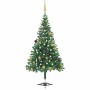 Árbol de Navidad artificial con luces y bolas 564 ramas 180 cm de , Arboles de navidad - Ref: Foro24-3077489, Precio: 69,24 €...