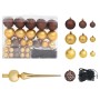 Árbol de Navidad artificial con luces y bolas 564 ramas 180 cm de , Arboles de navidad - Ref: Foro24-3077489, Precio: 69,24 €...