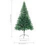 Árbol de Navidad artificial con luces y bolas 564 ramas 180 cm de , Arboles de navidad - Ref: Foro24-3077489, Precio: 69,24 €...