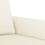 Juego de sofás con cojines 4 piezas terciopelo crema de , Sofás - Ref: Foro24-3202188, Precio: 770,18 €, Descuento: %