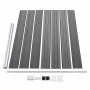 Panel de valla WPC gris 175x146 cm de vidaXL, Paneles de vallas - Ref: Foro24-148983, Precio: 202,37 €, Descuento: %
