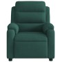Sillón reclinable de terciopelo verde oscuro de , Sillones - Ref: Foro24-373502, Precio: 224,76 €, Descuento: %