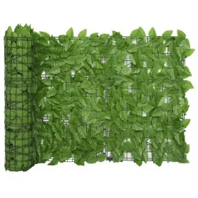 Toldo para balcón con hojas verde 300x75 cm de vidaXL, Sombrillas - Ref: Foro24-315495, Precio: 26,35 €, Descuento: %