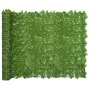 Toldo para balcón con hojas verde 500x150 cm de vidaXL, Sombrillas - Ref: Foro24-315505, Precio: 87,25 €, Descuento: %