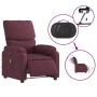 Sillón reclinable de masaje eléctrico tela morado de , Sillones - Ref: Foro24-3204819, Precio: 241,02 €, Descuento: %