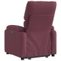Sillón de masaje eléctrico reclinable elevable tela morado de , Sillones - Ref: Foro24-3204867, Precio: 308,83 €, Descuento: %