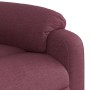 Sillón de masaje eléctrico reclinable elevable tela morado de , Sillones - Ref: Foro24-3204867, Precio: 308,83 €, Descuento: %