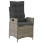 Set comedor jardín 7 pzas y cojines ratán sintético gris de , Conjuntos de jardín - Ref: Foro24-3213082, Precio: 913,13 €, De...