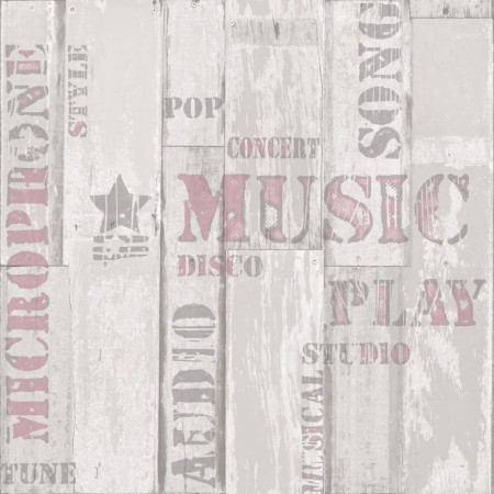 Noordwand Papel de pared Urban Friends & Coffee Wooden Planks blanco de , Papel pintado - Ref: Foro24-425303, Precio: 20,42 €...
