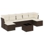 Set sofás de jardín 8 piezas y cojines ratán sintético marrón de , Conjuntos de jardín - Ref: Foro24-3249882, Precio: 450,58 ...