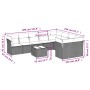 Set de sofás de jardín 10 pzas y cojines ratán sintético marrón de , Conjuntos de jardín - Ref: Foro24-3250022, Precio: 641,4...