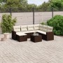 Set sofás de jardín 8 piezas y cojines ratán sintético marrón de , Conjuntos de jardín - Ref: Foro24-3263539, Precio: 515,99 ...