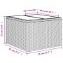 Set sofás de jardín 6 piezas y cojines ratán sintético marrón de , Sofás modulares de exterior - Ref: Foro24-3222302, Precio:...